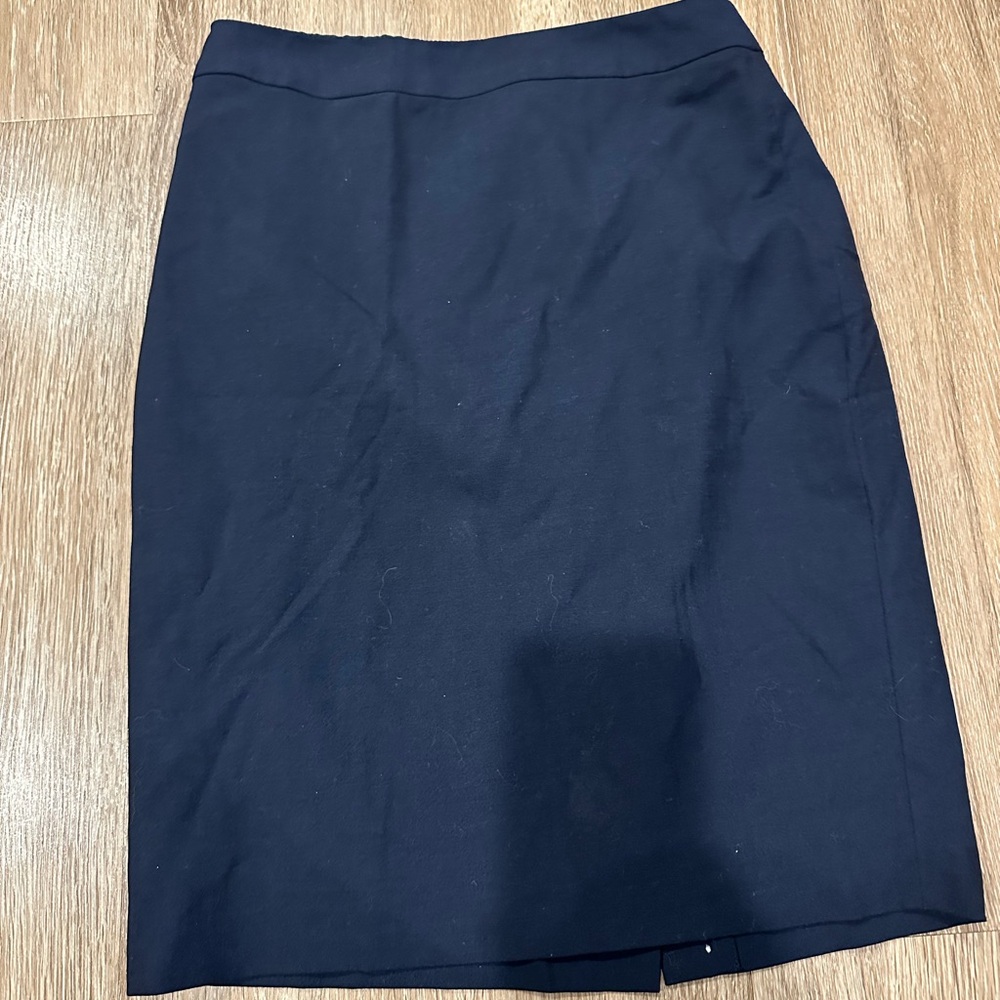 Banana Republic Navy Pencil Skirt